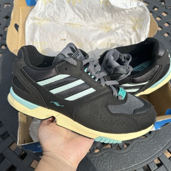 Adidas ZX 4000 Black Ice Mint Men\'s Athletic Shoes EE4763 Size 6 main image 6